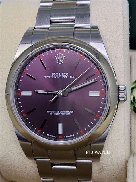 rolex 39mm op grape|Rolex oyster perpetual dial.